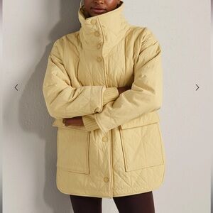 NWT Rhone Monterey Quilted Jacket in Soft Yellow XS